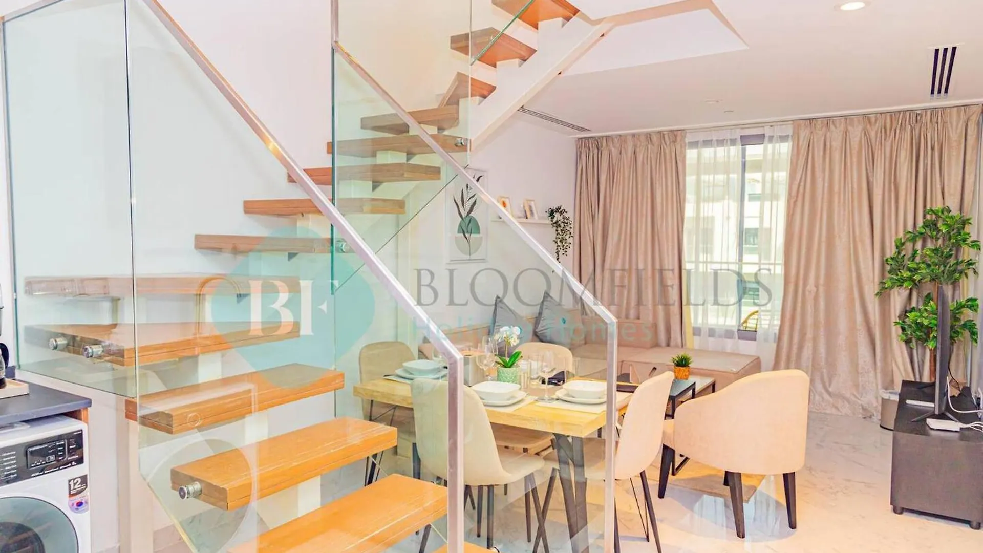 شقة Bloomfields 2Br Duplex City View Oasis Masdar أبو ظبي