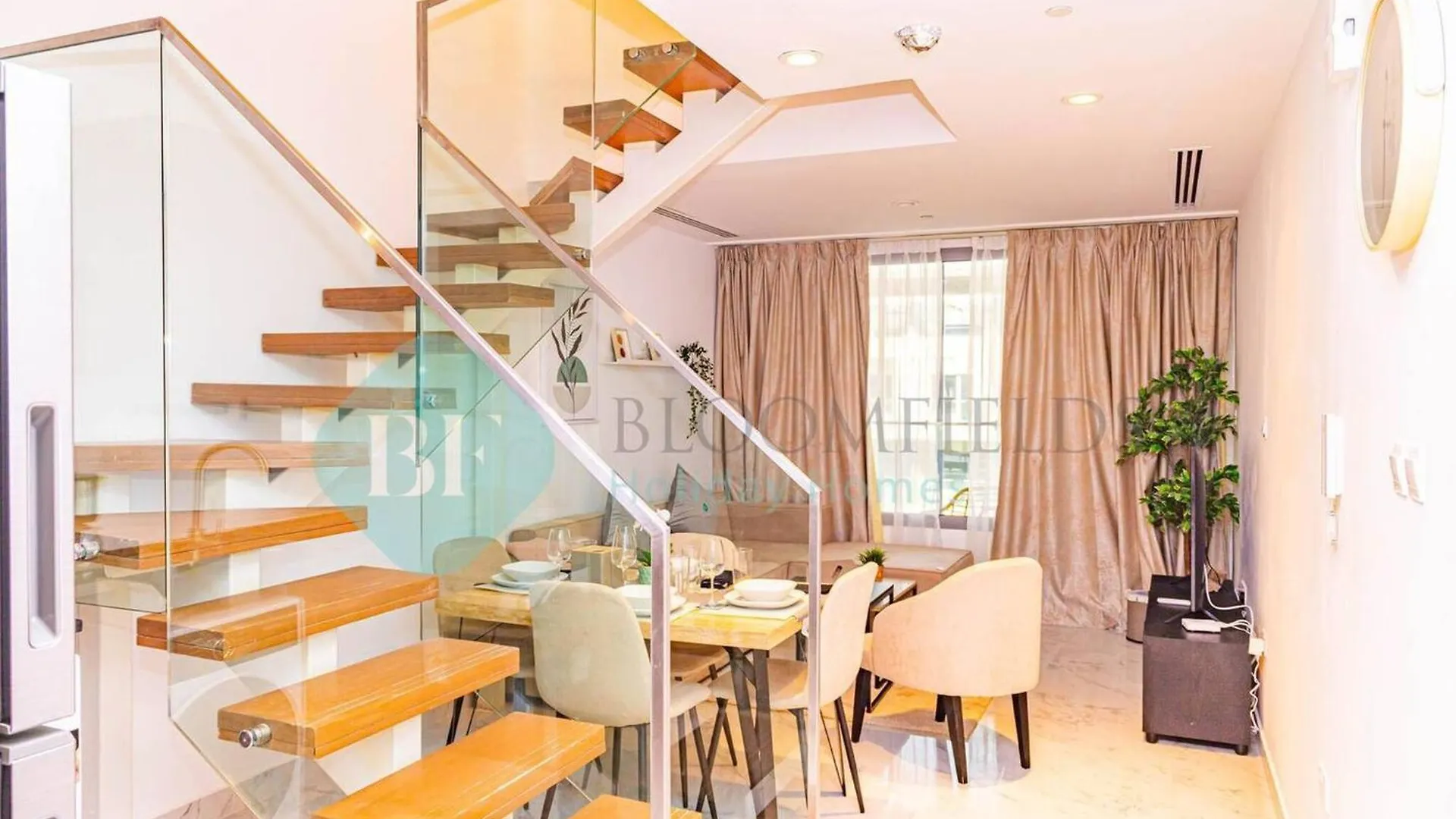 شقة Bloomfields 2Br Duplex City View Oasis Masdar أبو ظبي